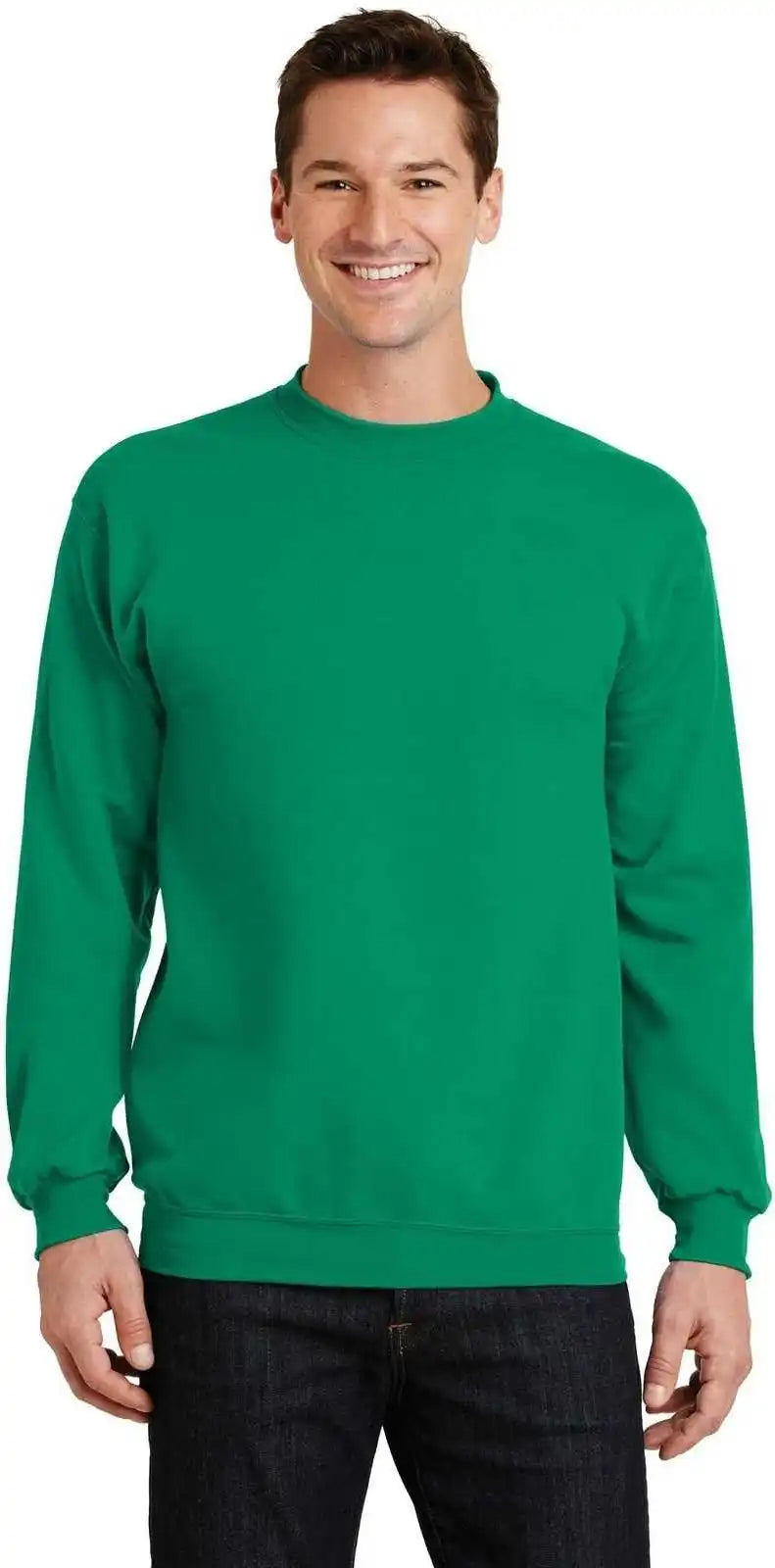 Port &amp; Company Pc78 Core Fleece Crewneck Sweatshirt - Kelly