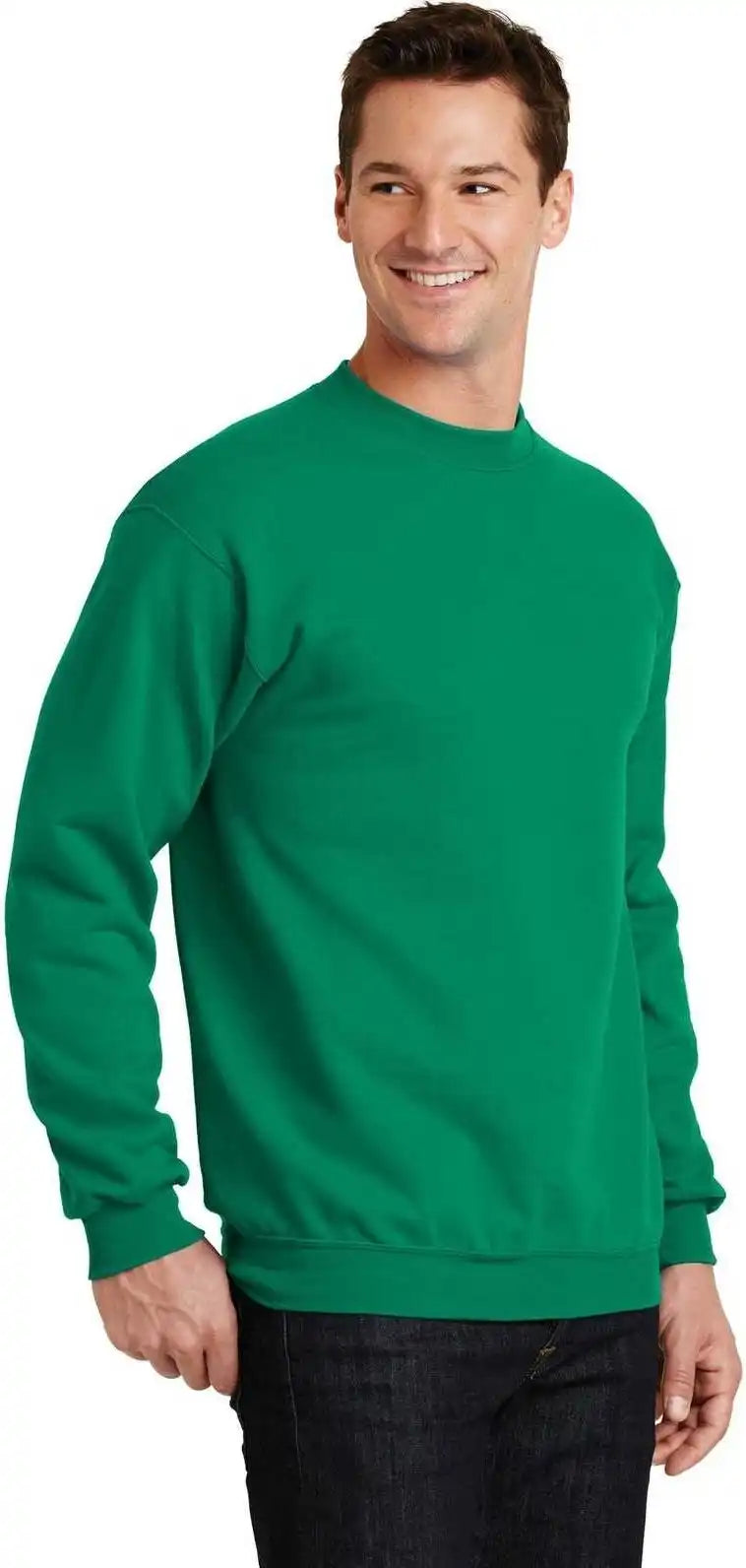 Port &amp; Company Pc78 Core Fleece Crewneck Sweatshirt - Kelly