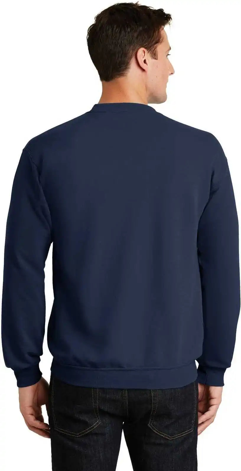 Port & Company Pc78 Core Fleece Crewneck Sweatshirt Navy