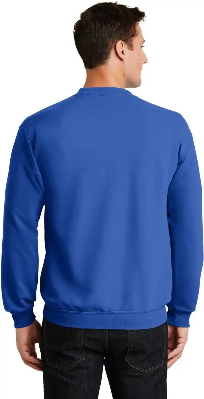 Port & Company Pc78 Core Fleece Crewneck Sweatshirt Royal