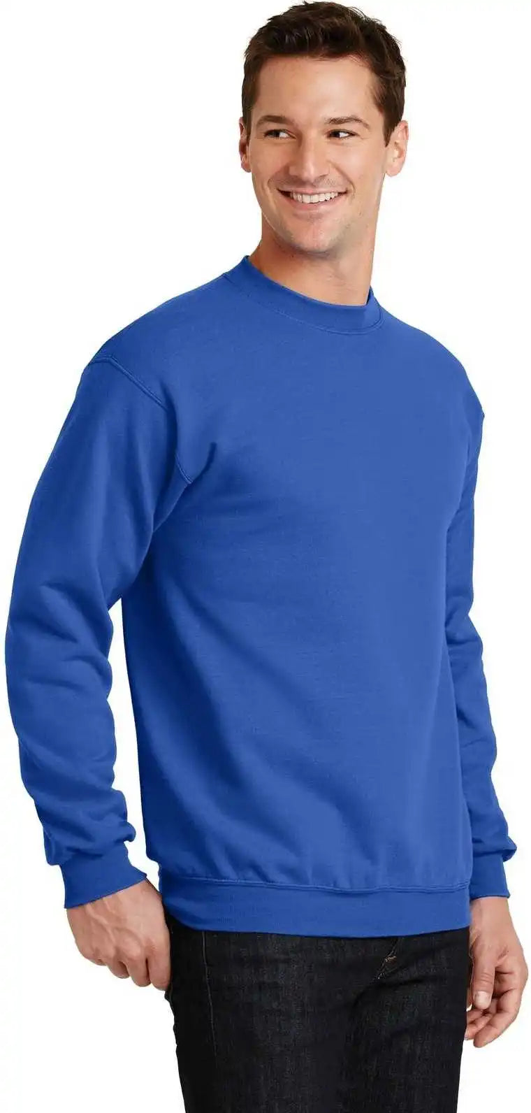 Port &amp; Company Pc78 Core Fleece Crewneck Sweatshirt - Royal