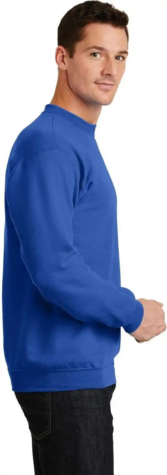 Port &amp; Company Pc78 Core Fleece Crewneck Sweatshirt - Royal