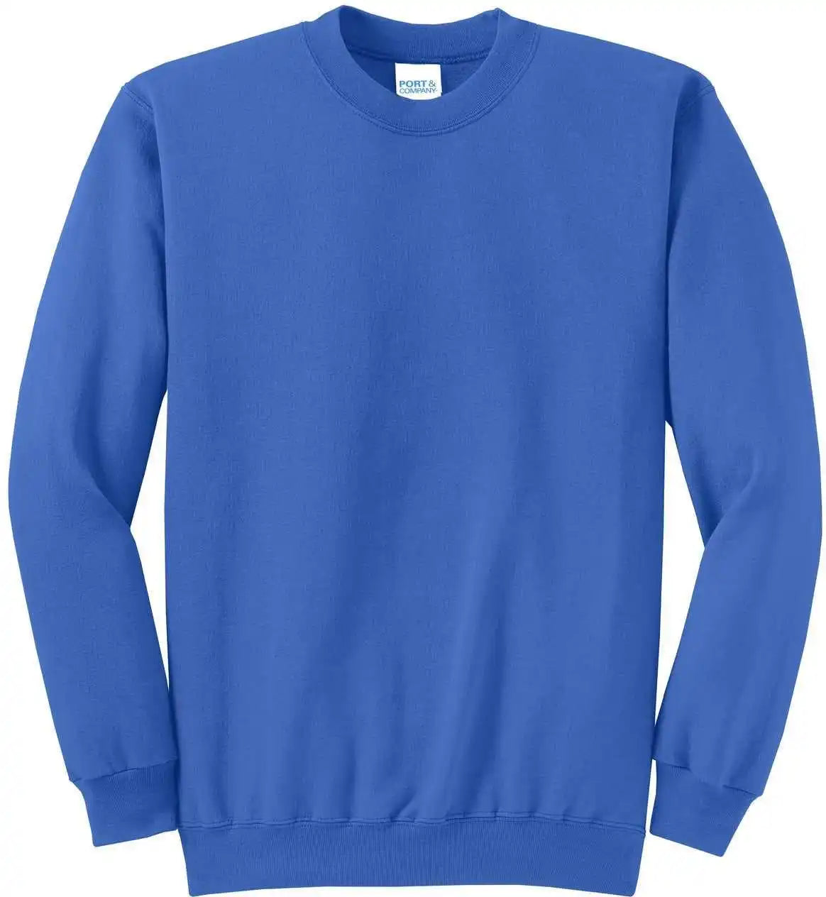 Port &amp; Company Pc78 Core Fleece Crewneck Sweatshirt - Royal
