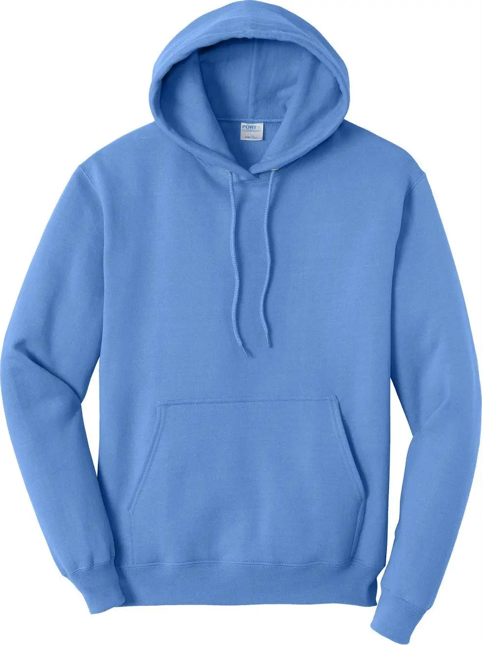 Port & Company Pc78h co Core Fleece Pullover Hooded Sweatshirt - Carolina Blue