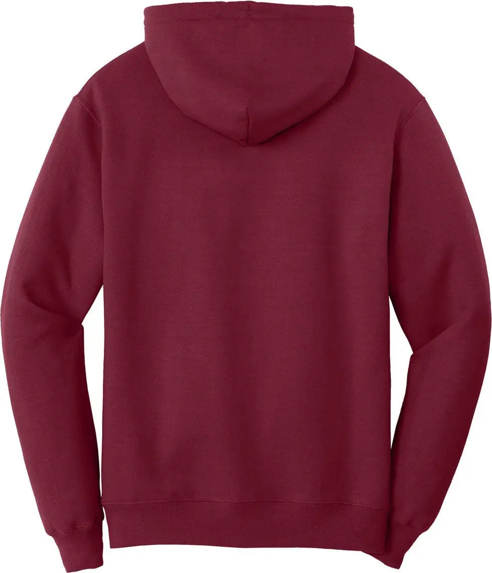 Port & Company Pc78h co Core Fleece Pullover Hooded Sweatshirt - Cardinal