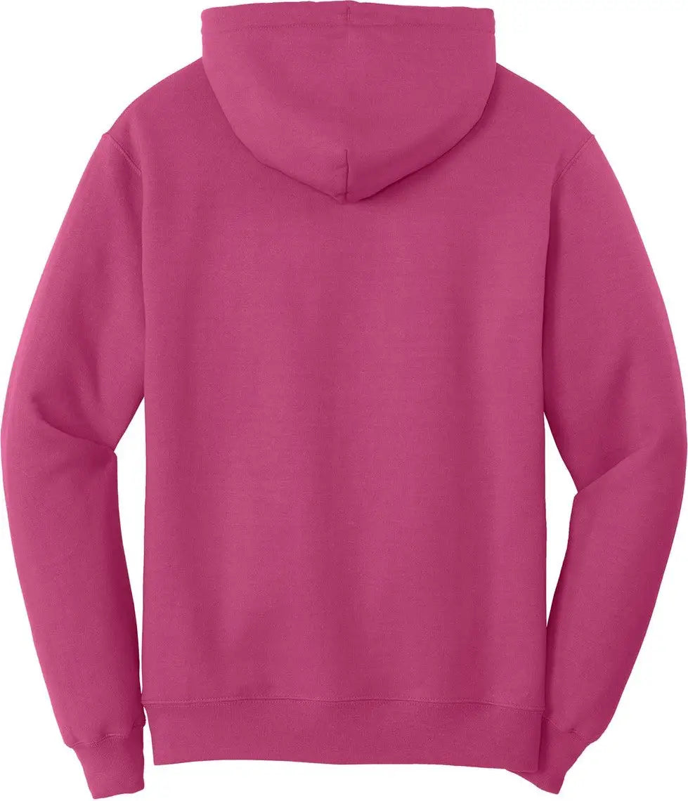 Port & Company Pc78h co Core Fleece Pullover Hooded Sweatshirt - Sangria - Adult s