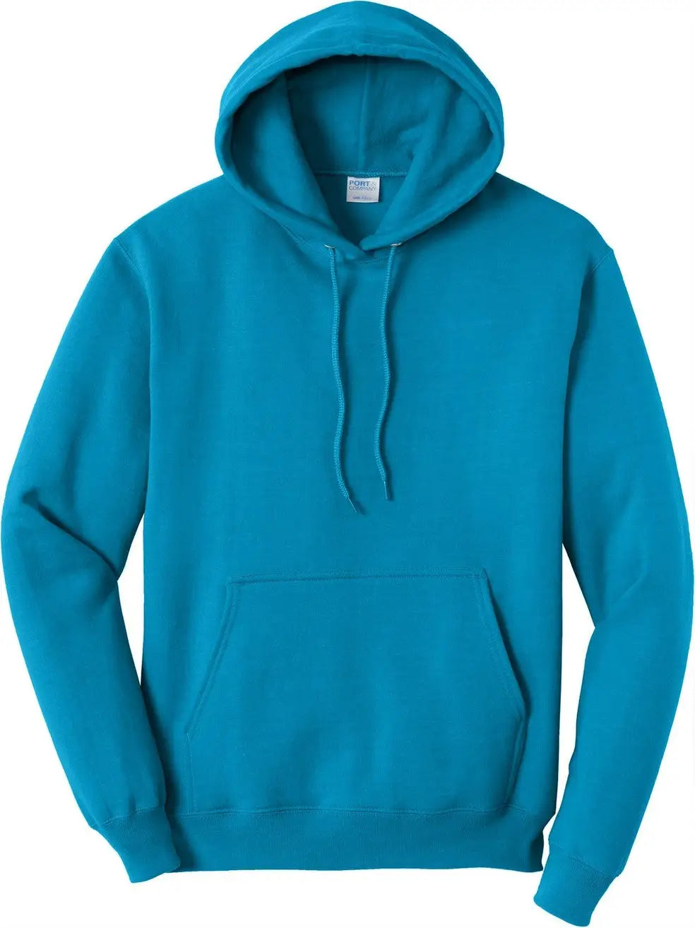 Port & Company Pc78h co Core Fleece Pullover Hooded Sweatshirt - Sapphire