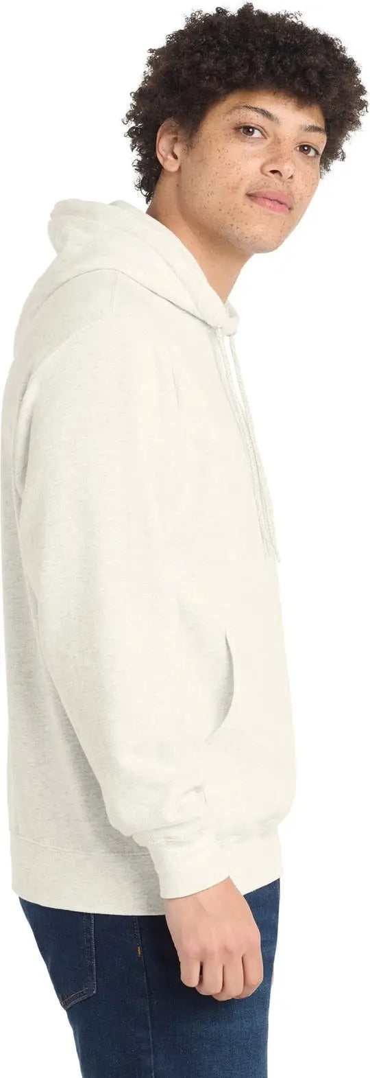 Port & Company Pc78h co Core Fleece Pullover Hooded Sweatshirt - Oatmeal Heather