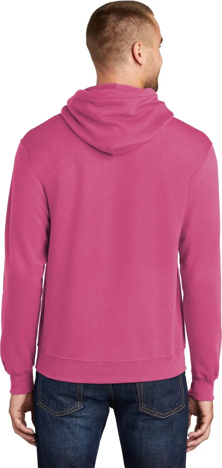 Port & Company Pc78h co Core Fleece Pullover Hooded Sweatshirt - Sangria