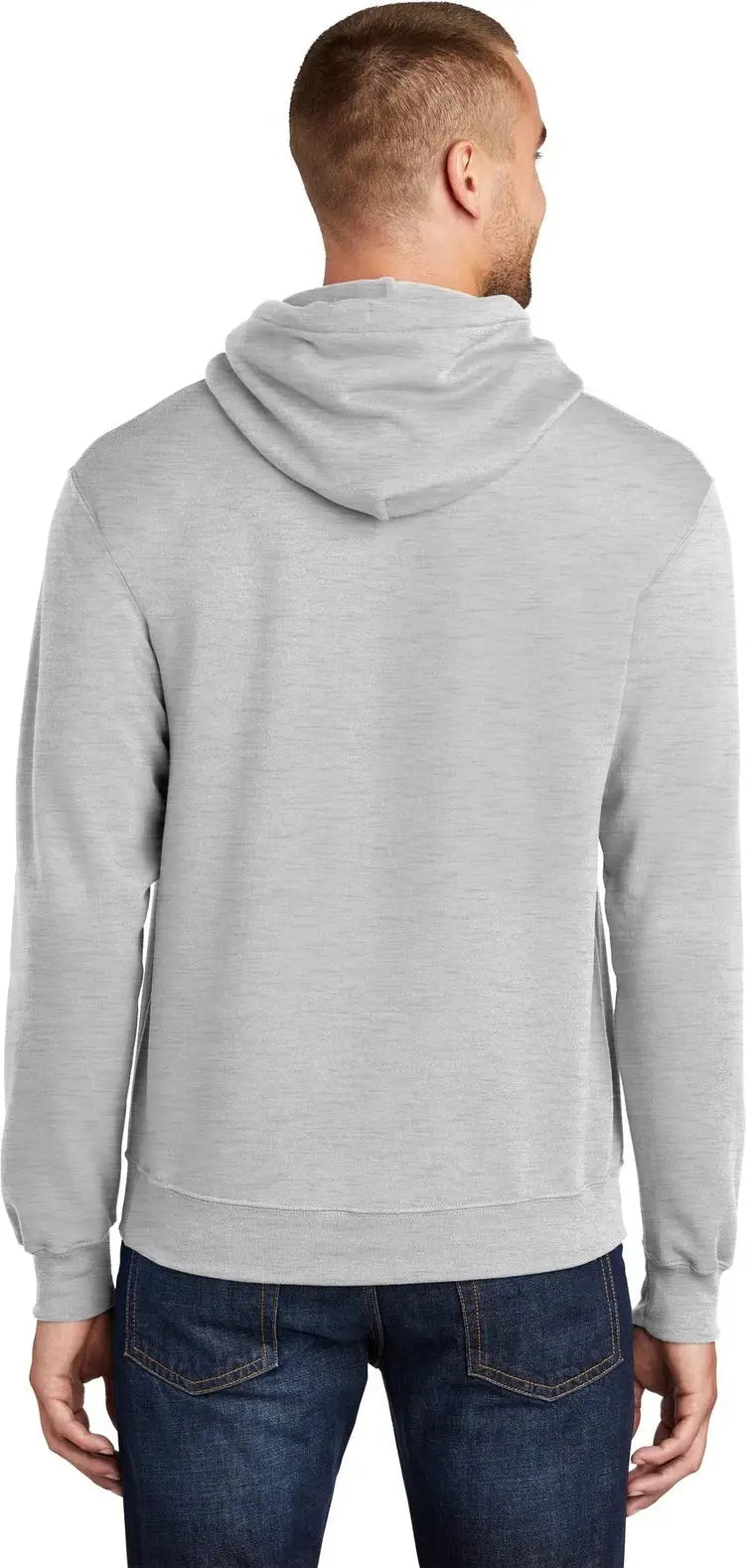 Port & Company Pc78h co Core Fleece Pullover Hooded Sweatshirt - Ash