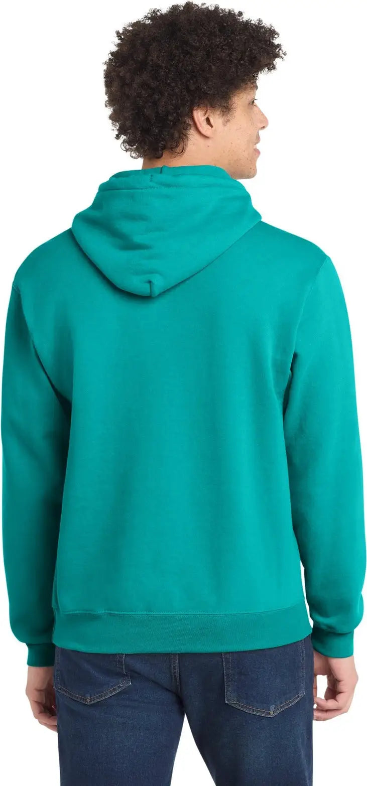 Port & Company Pc78h co Core Fleece Pullover Hooded Sweatshirt - Bright Aqua