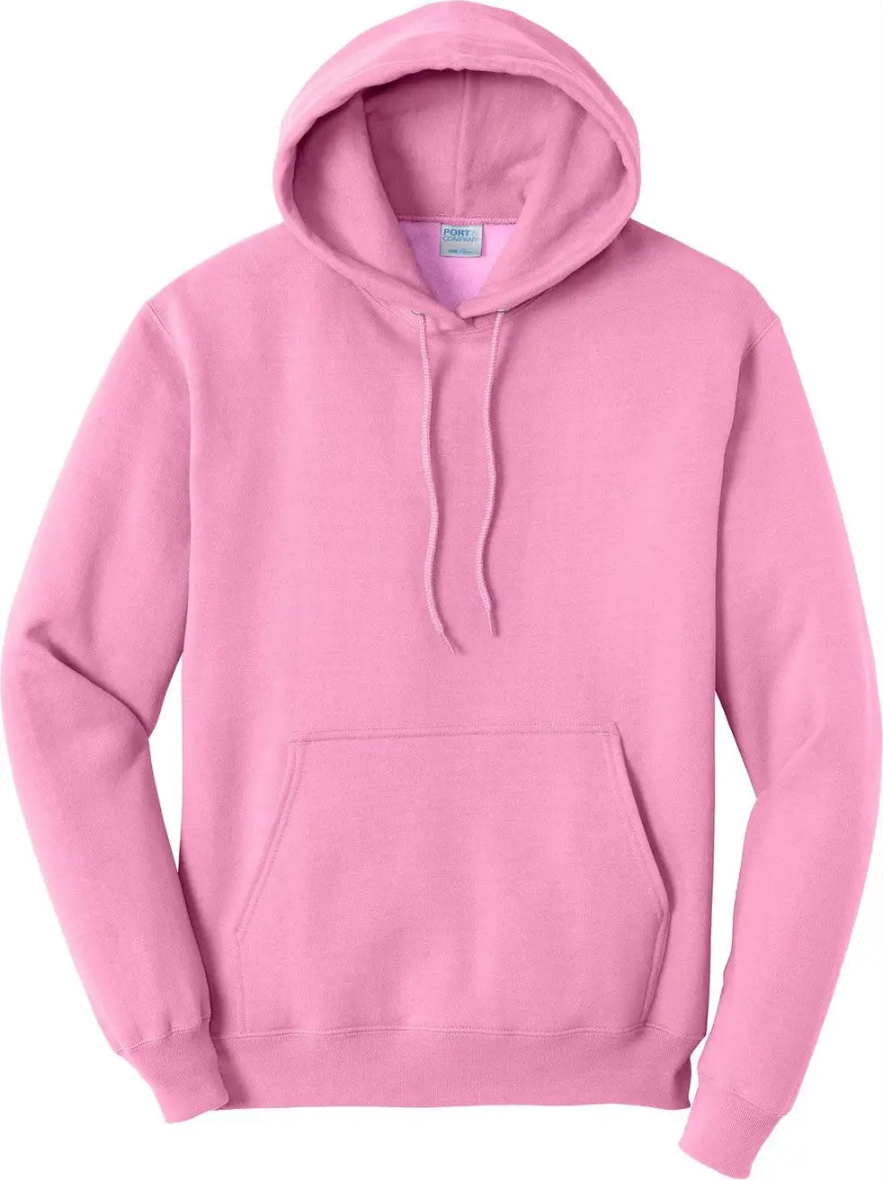 Port & Company Pc78h co Core Fleece Pullover Hooded Sweatshirt - Candy Pink