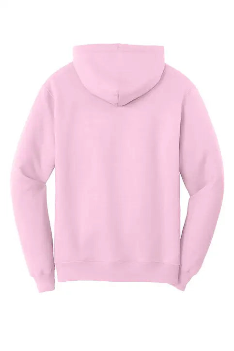 Port & Company Pc78h co Core Fleece Pullover Hooded Sweatshirt - Cherry Blossom