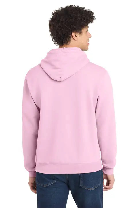 Port & Company Pc78h co Core Fleece Pullover Hooded Sweatshirt - Cherry Blossom