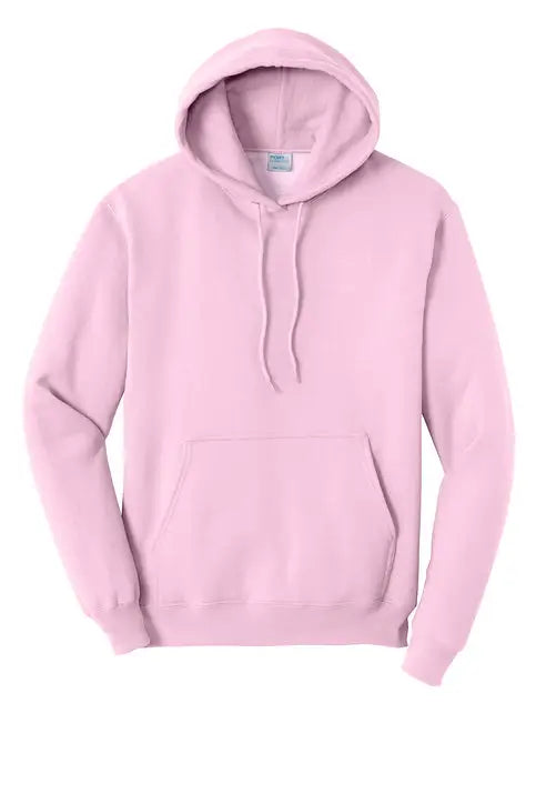 Port & Company Pc78h co Core Fleece Pullover Hooded Sweatshirt - Cherry Blossom