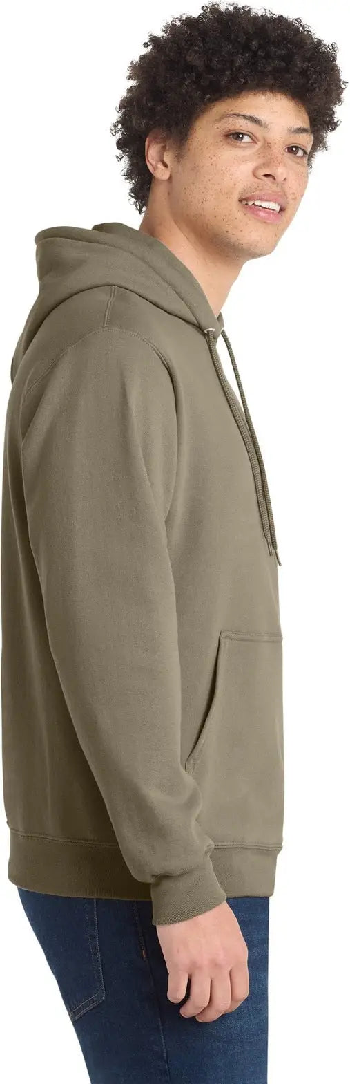 Port & Company Pc78h co Core Fleece Pullover Hooded Sweatshirt - Coyote Brown