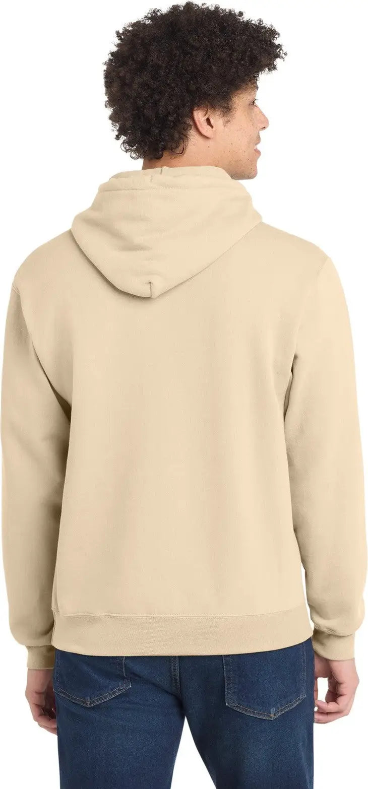 Port & Company Pc78h co Core Fleece Pullover Hooded Sweatshirt - Creme