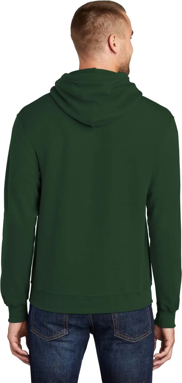 Port & Company Pc78h co Core Fleece Pullover Hooded Sweatshirt - Dark Green