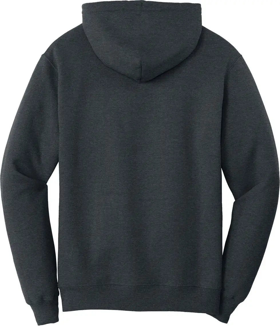 Port & Company Pc78h co Core Fleece Pullover Hooded Sweatshirt - Dark Heather Gray