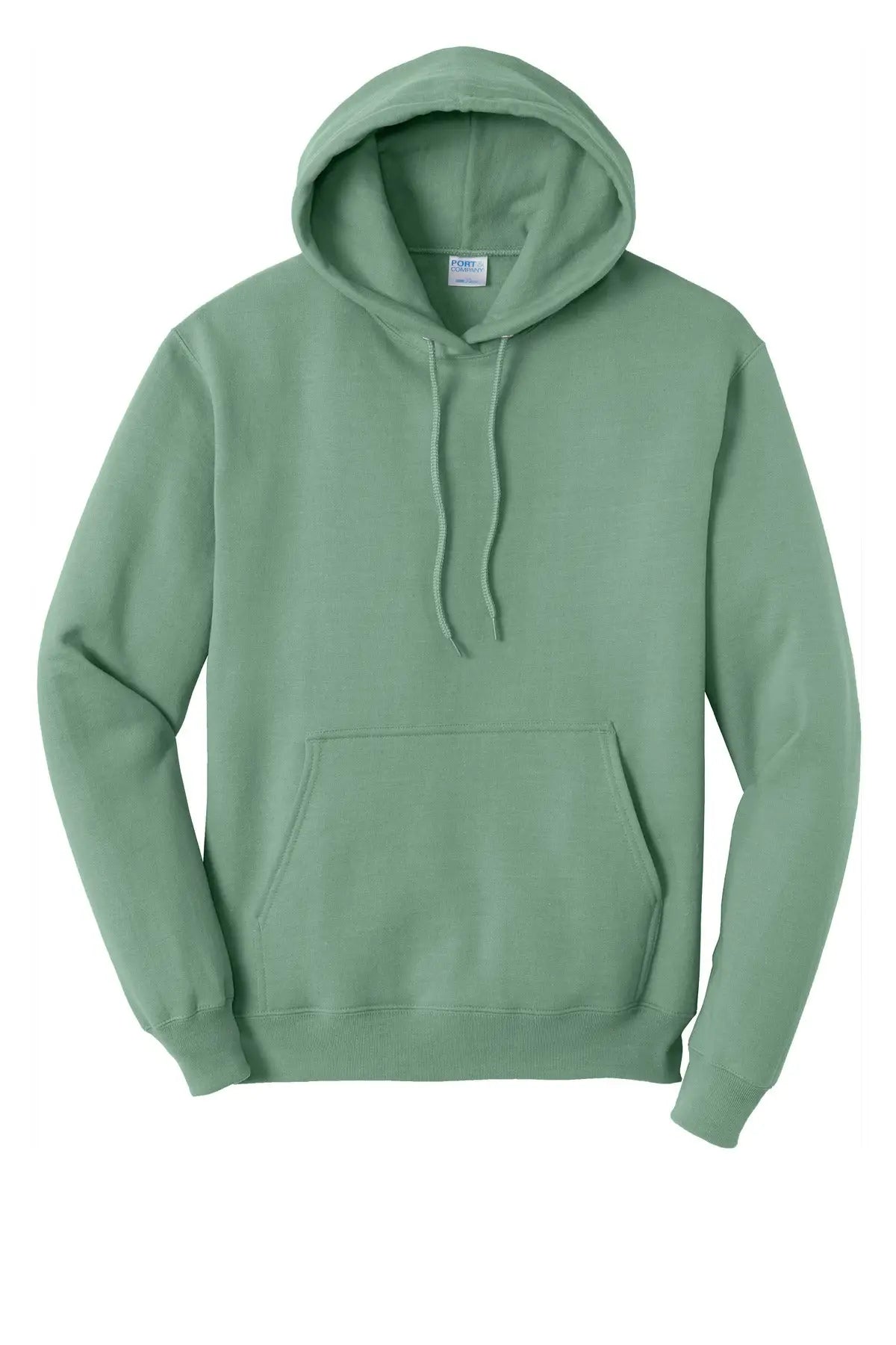 Port & Company Pc78h co Core Fleece Pullover Hooded Sweatshirt - Laurel Green