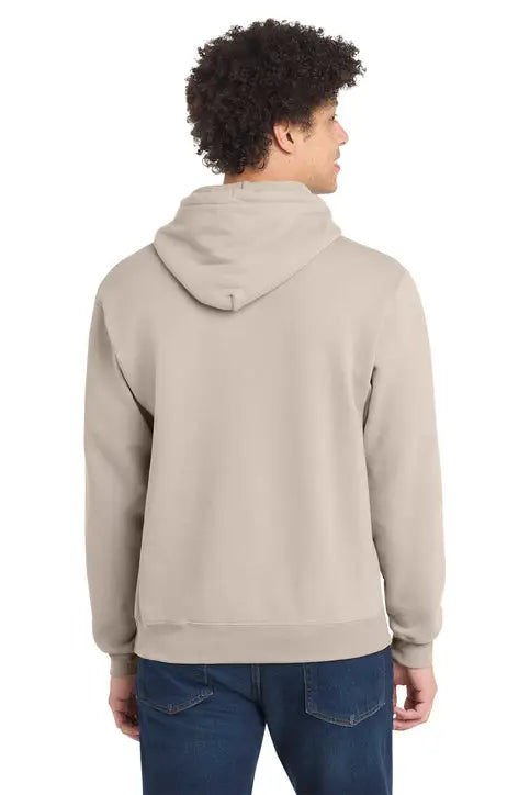 Port & Company Pc78h co Core Fleece Pullover Hooded Sweatshirt - Light Sand