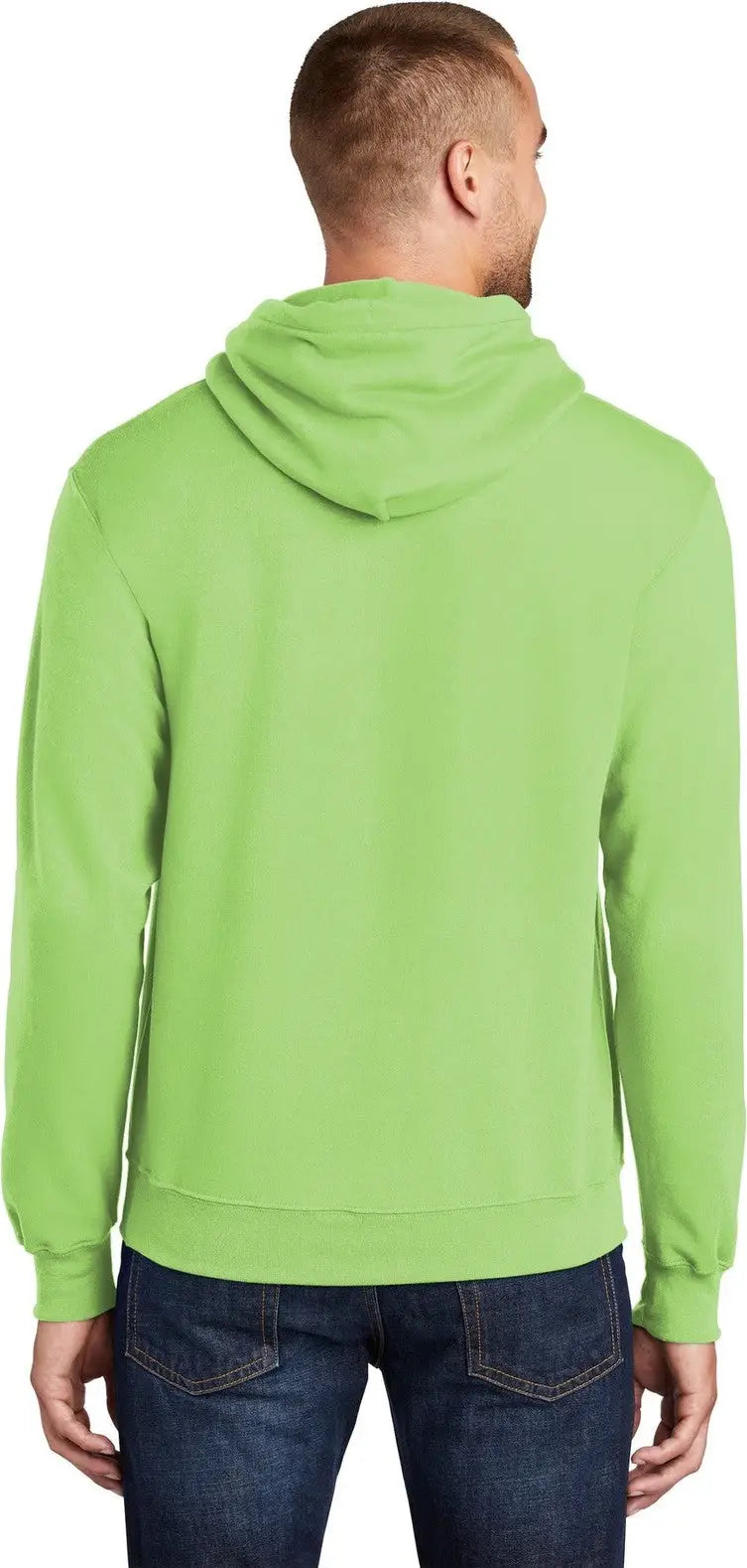 Port & Company Pc78h co Core Fleece Pullover Hooded Sweatshirt - Lime