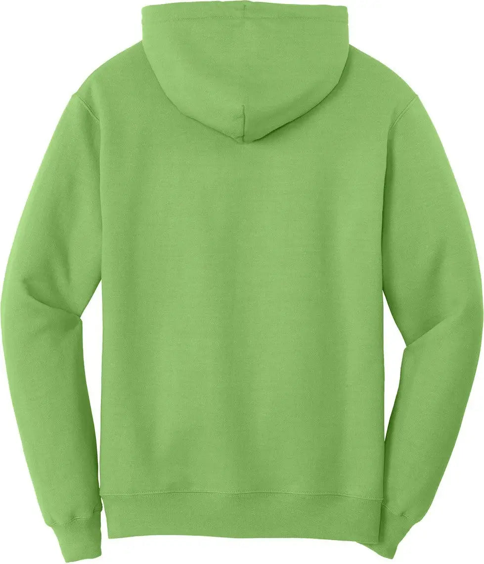 Port & Company Pc78h co Core Fleece Pullover Hooded Sweatshirt - Lime - Adult s