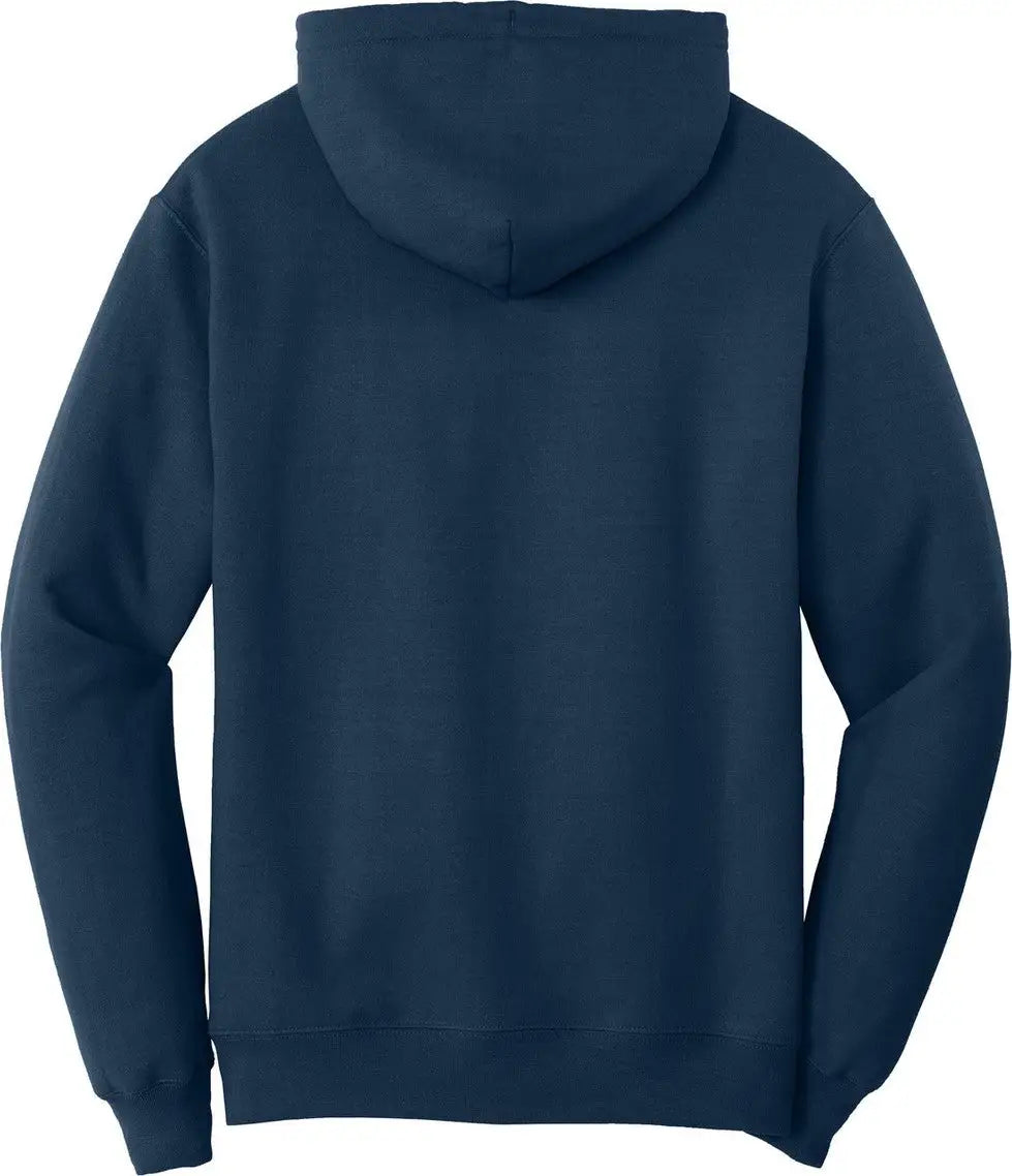 Port & Company Pc78h co Core Fleece Pullover Hooded Sweatshirt - Navy - Adult s