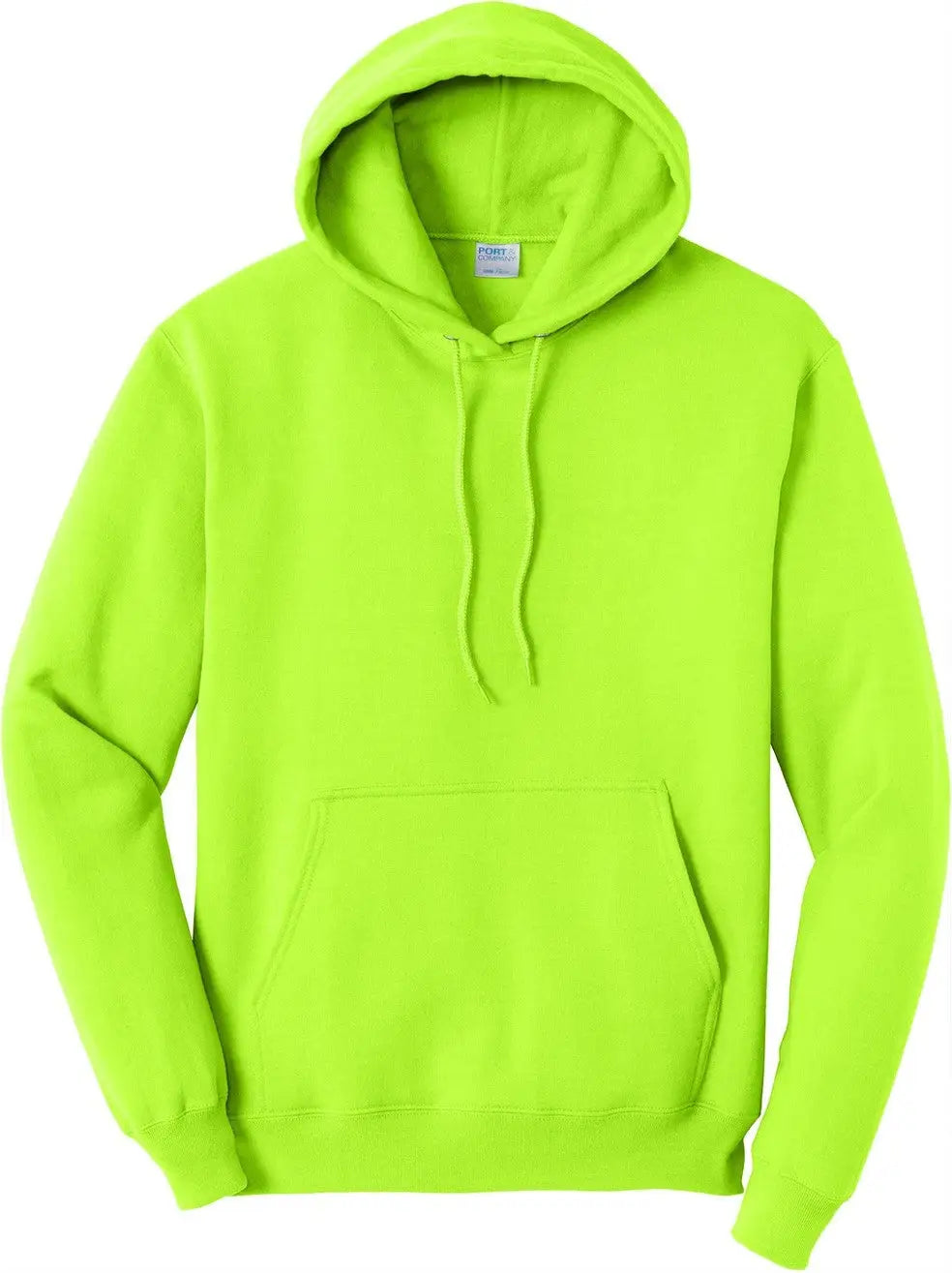 Port & Company Pc78h co Core Fleece Pullover Hooded Sweatshirt - Neon Yellow