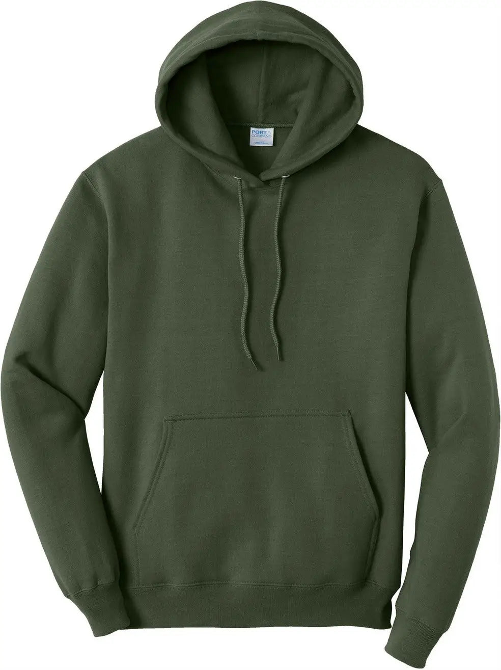 Port & Company Pc78h co Core Fleece Pullover Hooded Sweatshirt - Olive