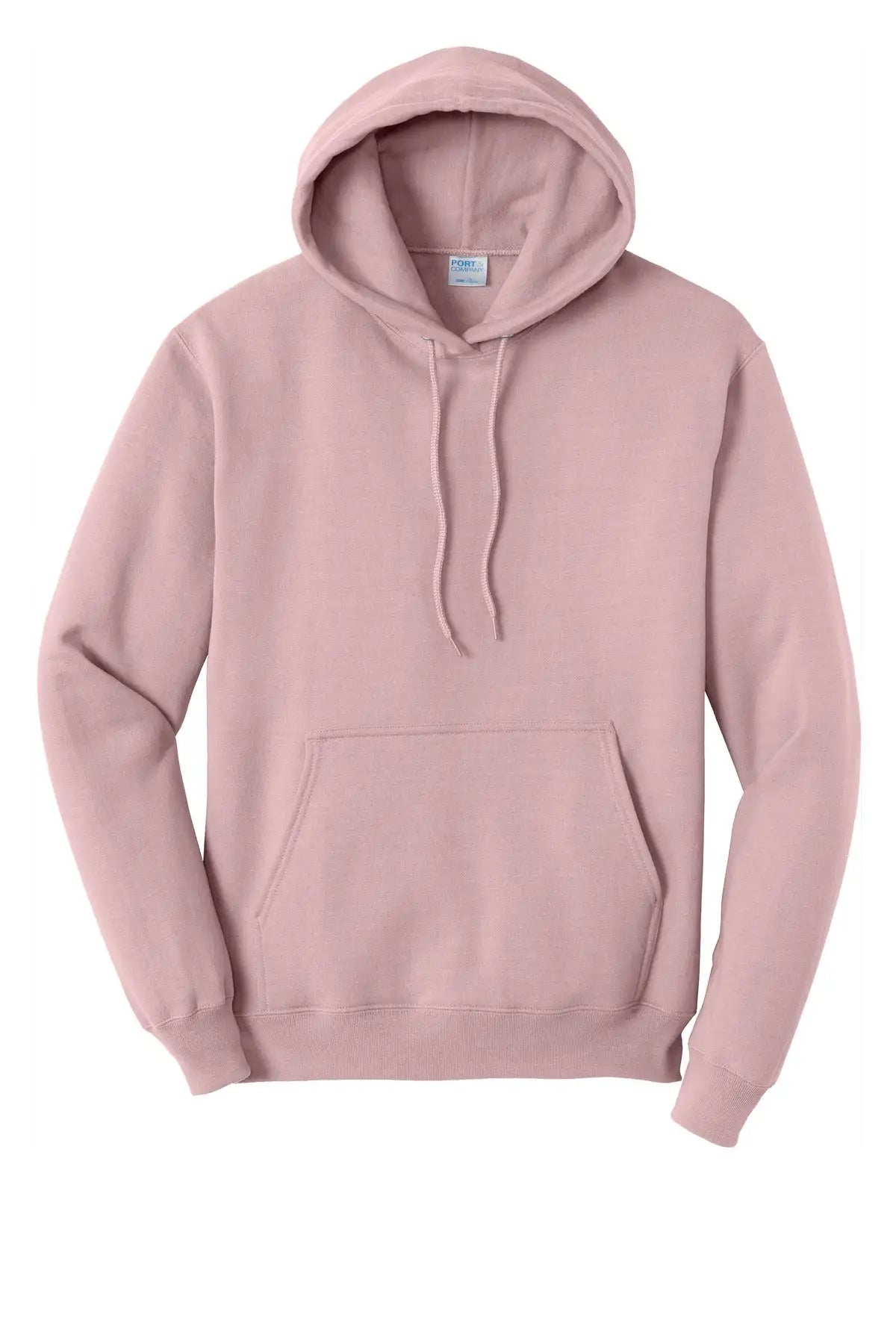 Port & Company Pc78h co Core Fleece Pullover Hooded Sweatshirt - Pale Blush