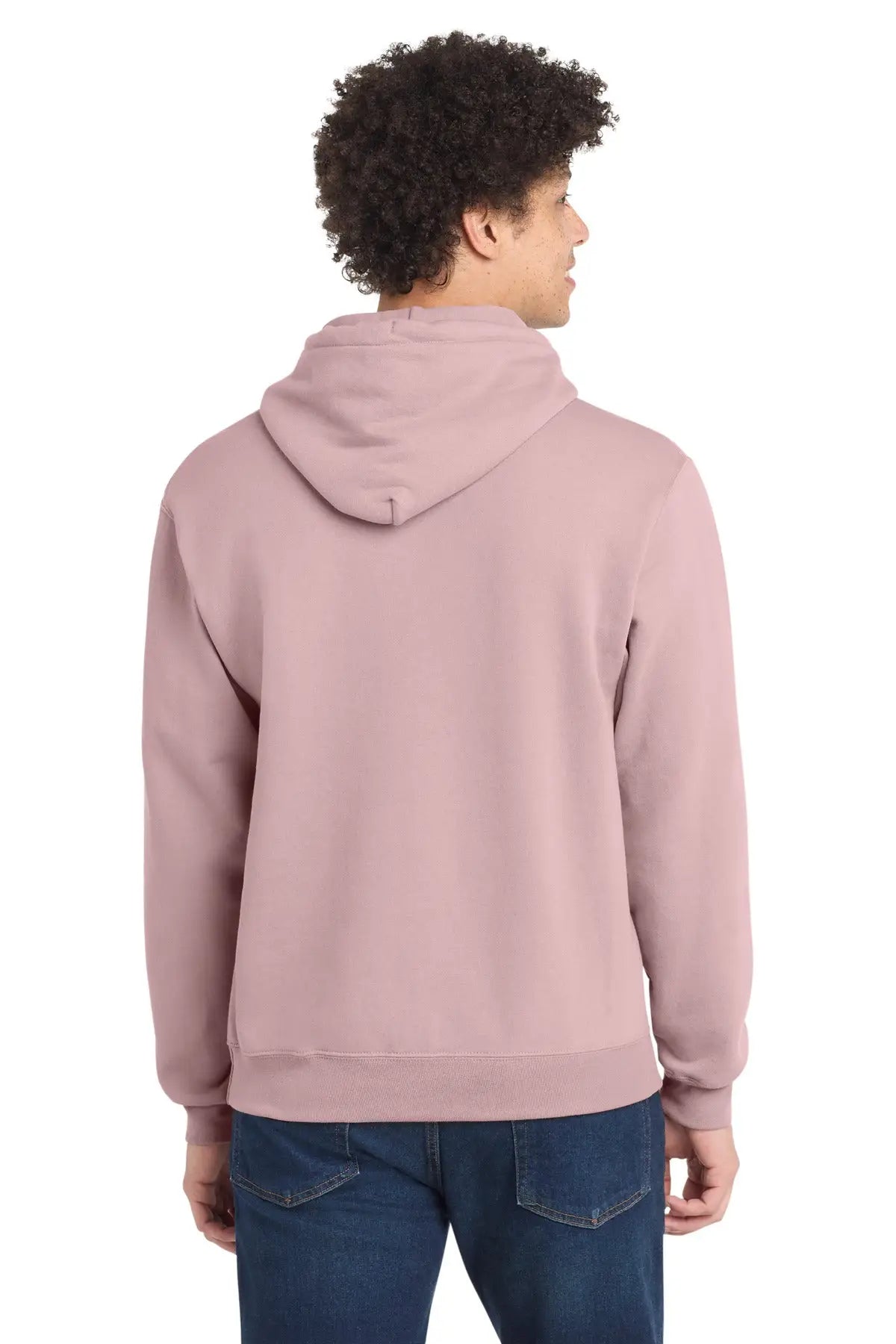 Port & Company Pc78h co Core Fleece Pullover Hooded Sweatshirt - Pale Blush