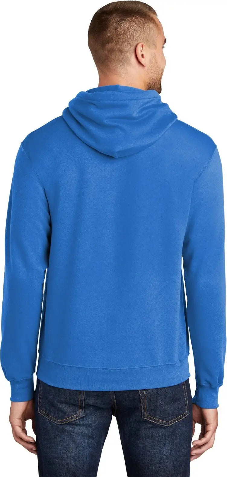 Port & Company Pc78h co Core Fleece Pullover Hooded Sweatshirt - Royal