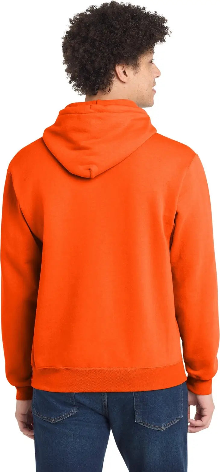 Port & Company Pc78h co Core Fleece Pullover Hooded Sweatshirt - S. Orange