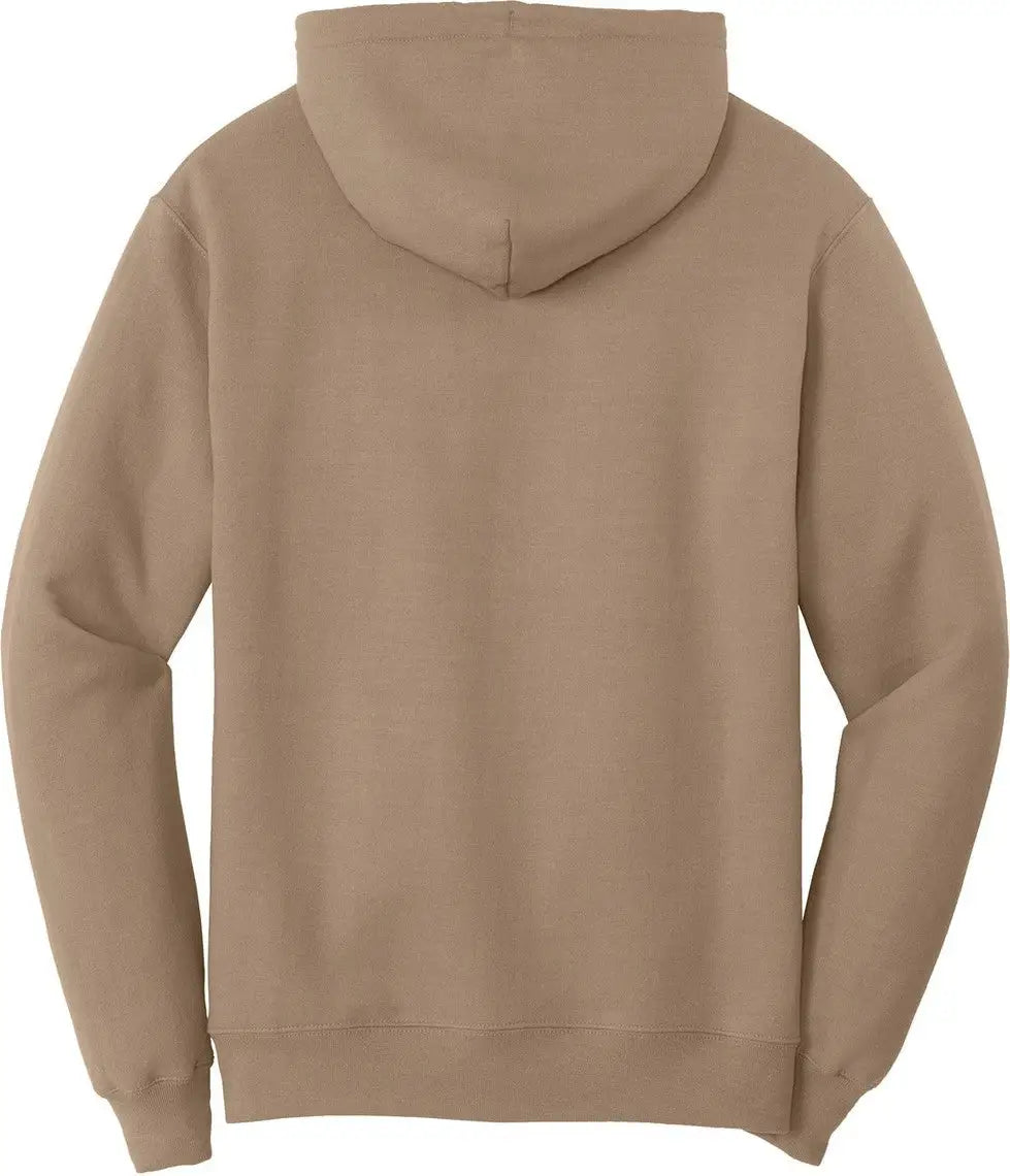 Port & Company Pc78h co Core Fleece Pullover Hooded Sweatshirt - Sand