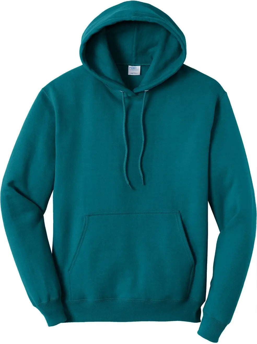 Port & Company Pc78h co Core Fleece Pullover Hooded Sweatshirt - Teal