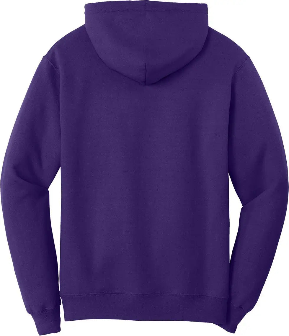 Port & Company Pc78h co Core Fleece Pullover Hooded Sweatshirt - Team Purple