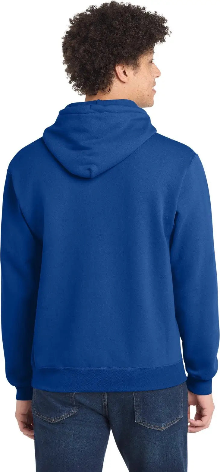 Port & Company Pc78h co Core Fleece Pullover Hooded Sweatshirt - True Royal