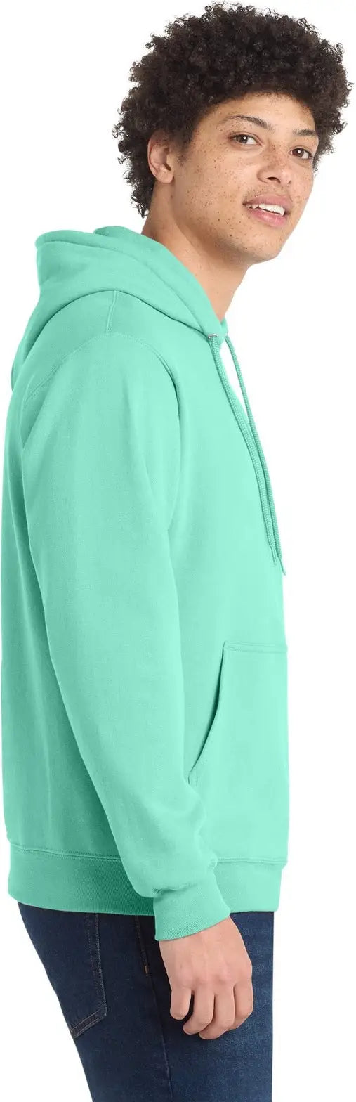 Port & Company Pc78h co Core Fleece Pullover Hooded Sweatshirt - True Celadon