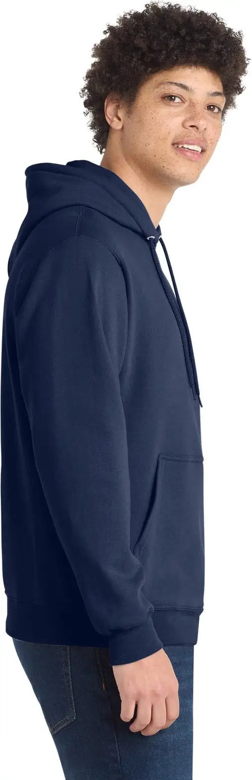 Port & Company Pc78h co Core Fleece Pullover Hooded Sweatshirt - True Navy