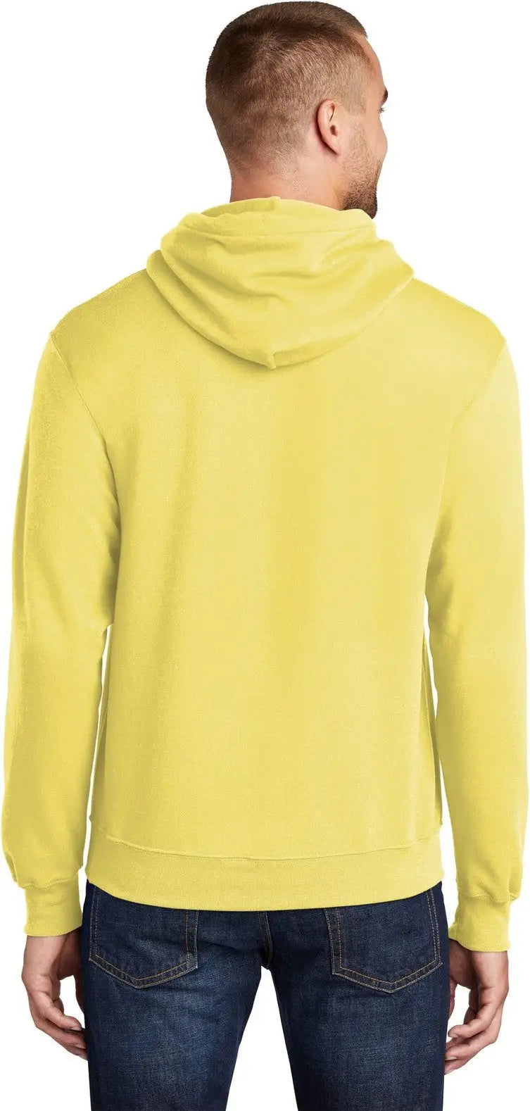Port & Company Pc78h co Core Fleece Pullover Hooded Sweatshirt - Yellow