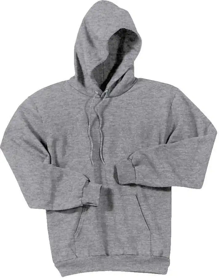 Port &amp; Company Pc78h Core Fleece Pullover Hooded Sweatshirt Athletic Heather