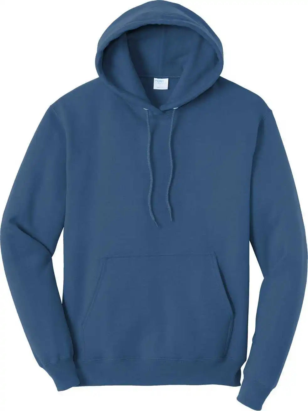 Port & Company Pc78h Core Fleece Pullover Hooded Sweatshirt Neptunebl