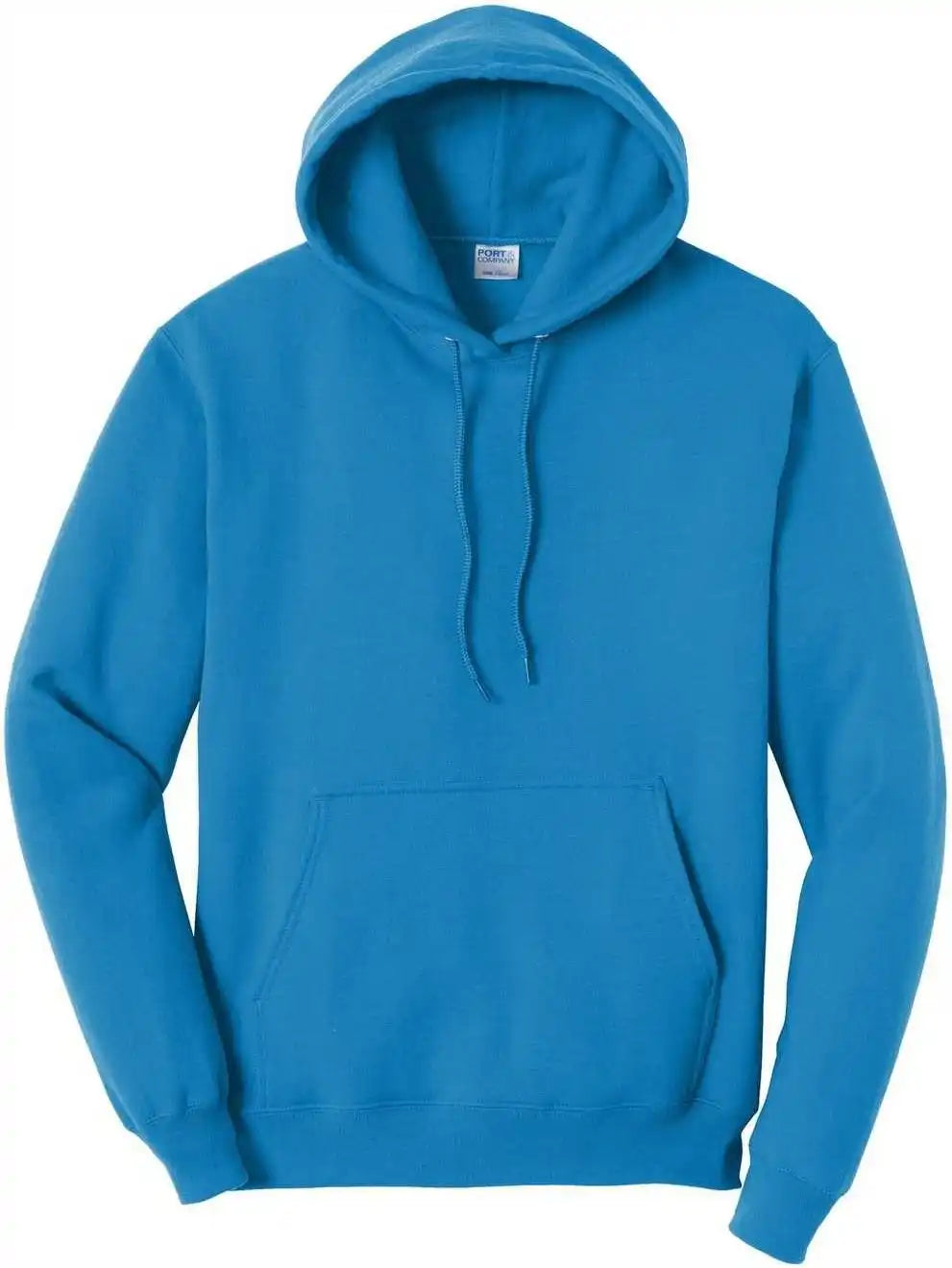 Port &amp; Company Pc78h Core Fleece Pullover Hooded Sweatshirt Sapphire