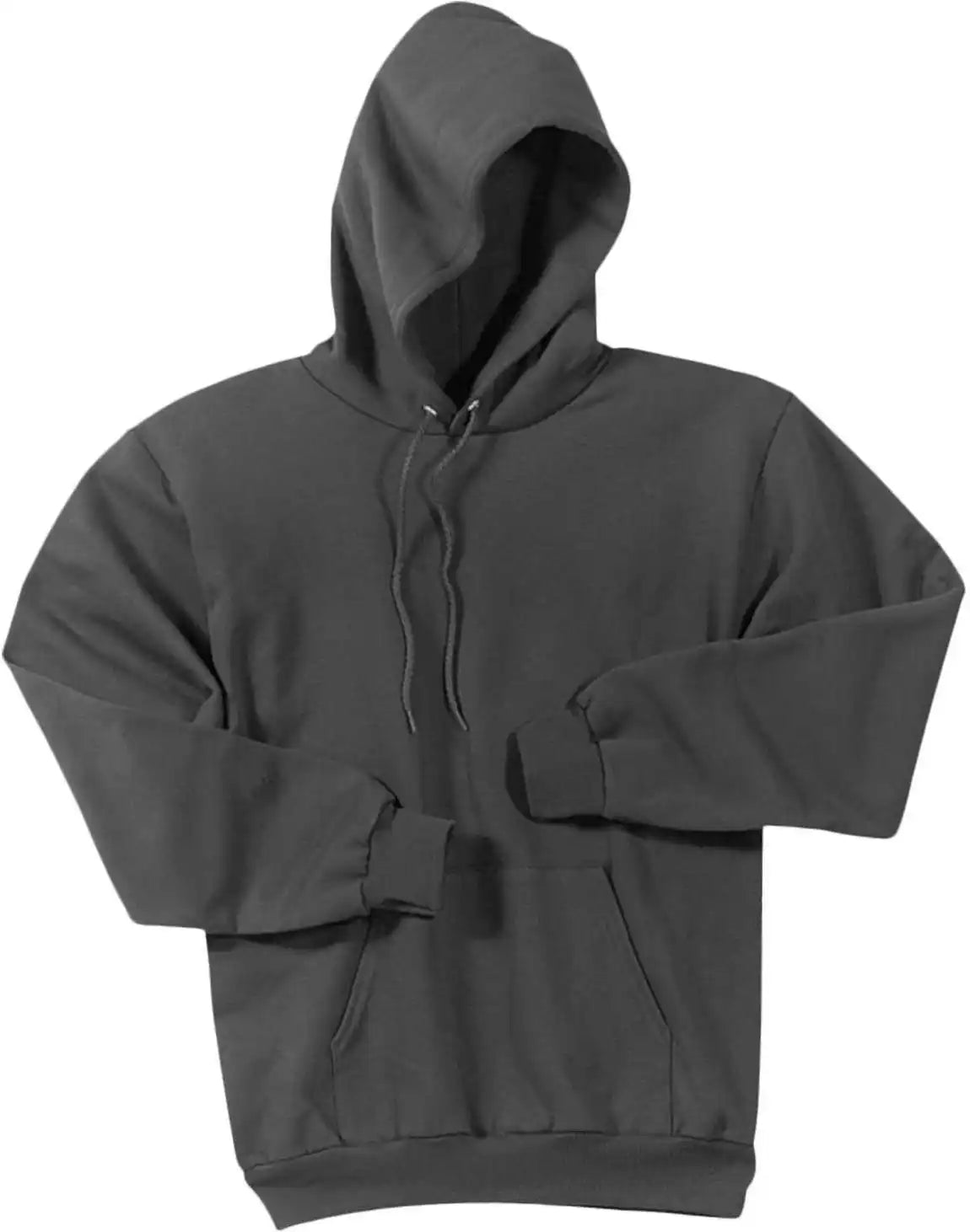Port &amp; Company Pc78h Core Fleece Pullover Hooded Sweatshirt Charcoal