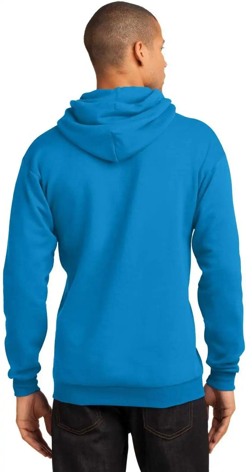 Port &amp; Company Pc78h Core Fleece Pullover Hooded Sweatshirt Sapphire