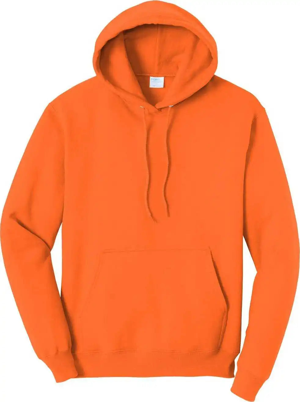Port & Company Pc78h Core Fleece Pullover Hooded Sweatshirt Sorange