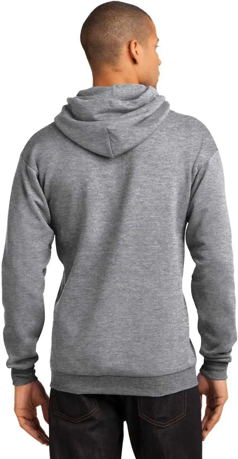 Port & Company Pc78h Core Fleece Pullover Hooded Sweatshirt - Athletic Heather