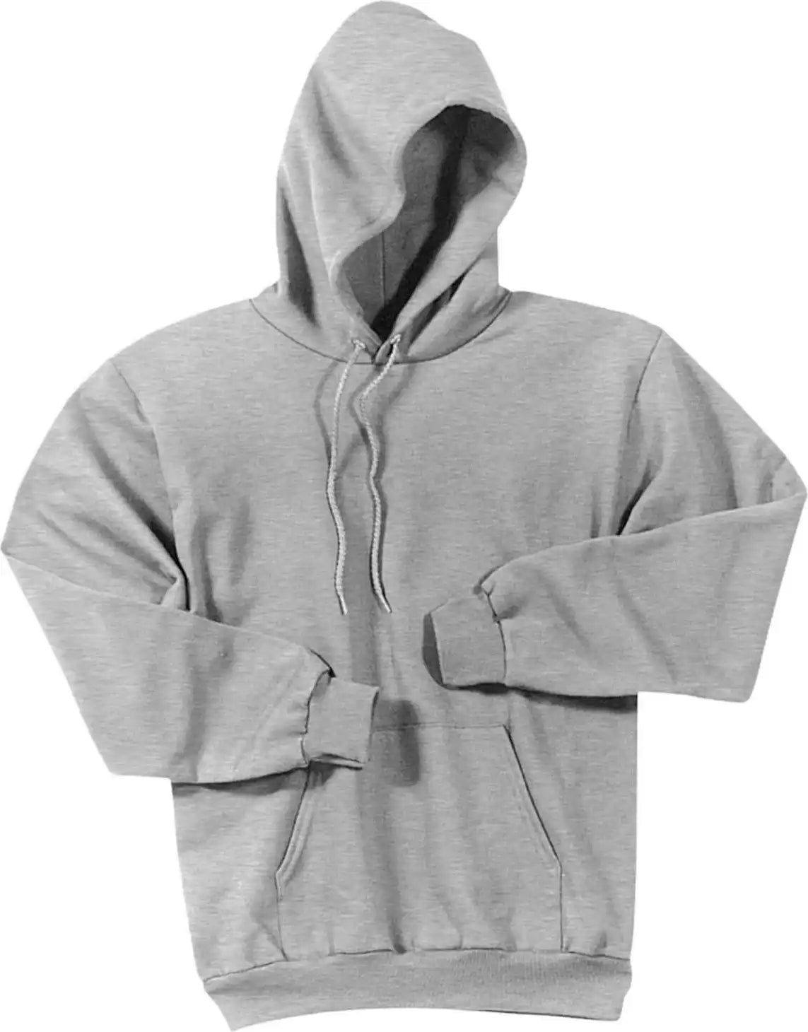 Port &amp; Company Pc78h Core Fleece Pullover Hooded Sweatshirt Ash