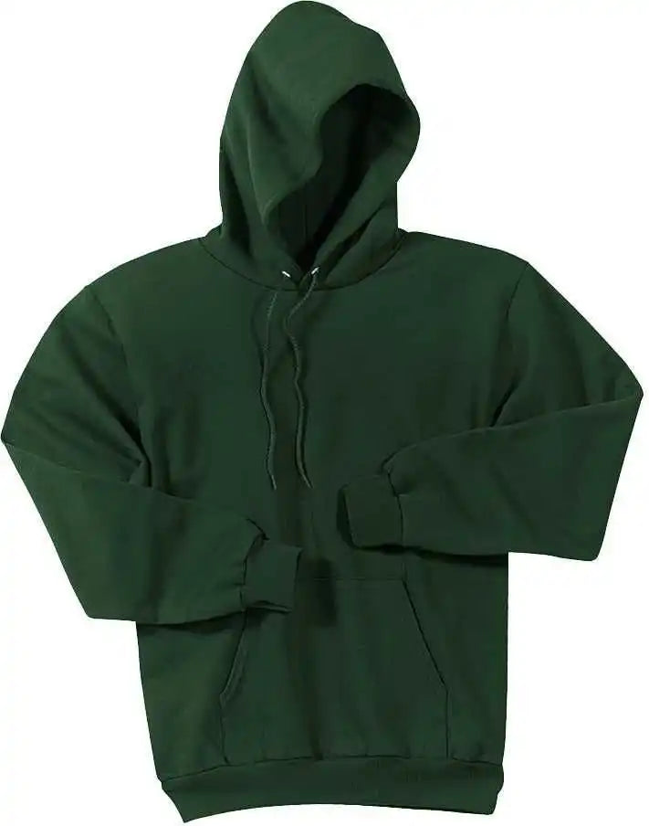 Port &amp; Company Pc78h Core Fleece Pullover Hooded Sweatshirt Dark Green